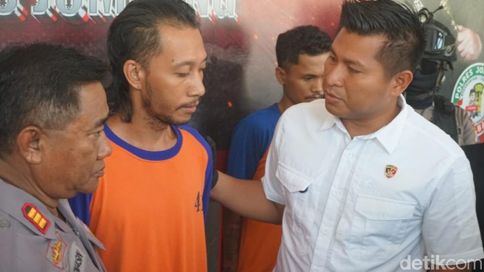 Dimas Tri Cahyono (37) diringkus Polres Jombang