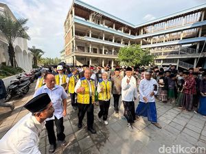 Kementrian PU Cek Bangunan di Pesantren Liboyo Kediri, Apa Hasilnya?
