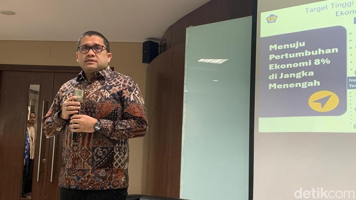 Direktur Jenderal Strategi Ekonomi dan Fiskal Kementerian Keuangan (Kemenkeu) Febrio Kacaribu