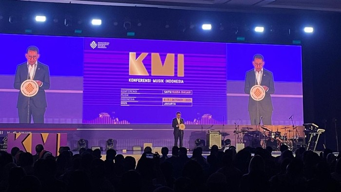 Fadli Zon di Konferensi Musik Indonesia 2025 Fadli Zon di Konferensi Musik Indonesia 2025