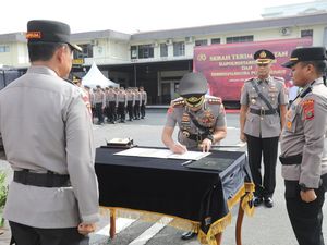 Kombes Jean Calvijn Resmi Jadi Kapolrestabes Medan
