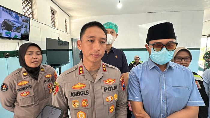 Kapolres Kediri Kota AKBP Anggi Ibrahim Saputra dan Gus Muhammad Faried Mutaqin Iskandar