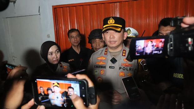 Kapolres Tangsel AKBP Victor Inkiriwang.