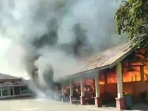 Kebakaran di Kompleks Kantor Bupati Bulukumba Diduga Dipicu Korsleting