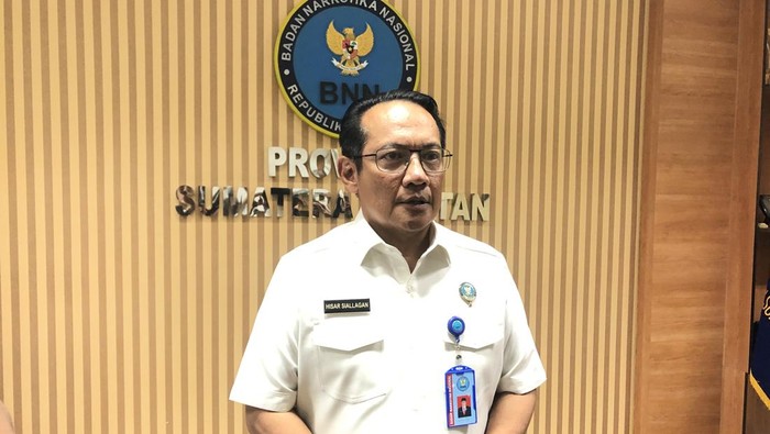 Kepala Badan Narkotika Nasional Provinsi Sumatera Selatan, Brigjen Pol Hisar Siallagan