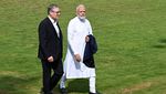 Kunjungi Mumbai, PM Inggris Keir Starmer Disambut Hangat Narendra Modi