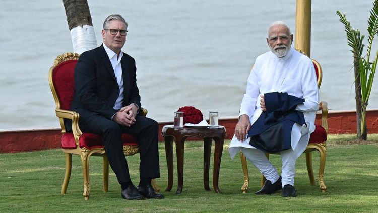 Kunjungi Mumbai, PM Inggris Keir Starmer Disambut Hangat Narendra Modi
