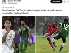 Meme Timnas Tersungkur Hadapi Arab Saudi, Sabar Ya!