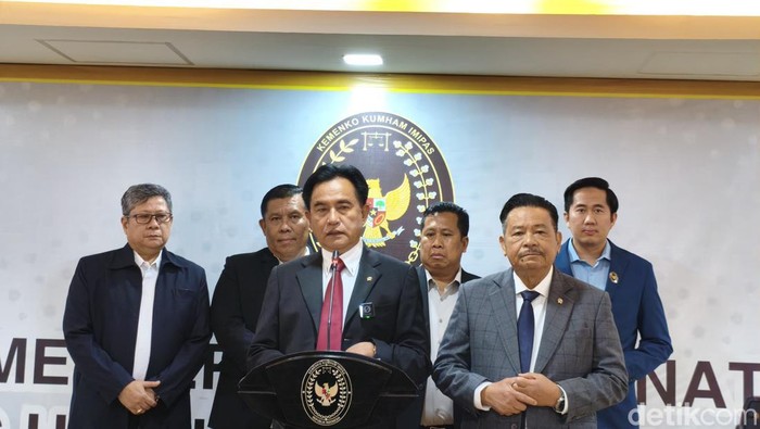 Menko Kumham Imipas, Yusril Ihza Mahendra.