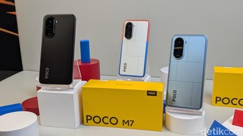 Khusus periode flash sale, Poco M7 akan dijual dengan harga spesial Rp 2.199.000. Foto: Virgina Maulita Putri/detikINET
