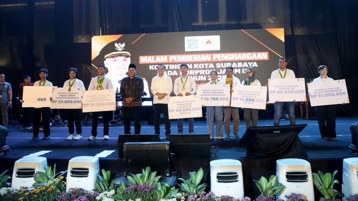 Pemkot Surabaya Gelontorkan Bonus Rp 42,7 M buat Atlet Porprov Jatim