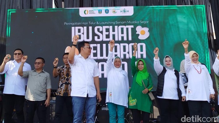 Peringatan hari telur sedunia di Ponorogo