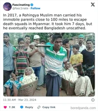 Tetap menjadi manusia dengan memanusiakan orang-orang di sekitar. Semoga foto berikut ini dapat terus menginspirasi kamu berbuat kebaikan ya, detikers.