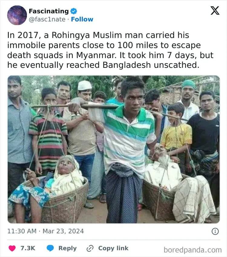 Tetap menjadi manusia dengan memanusiakan orang-orang di sekitar. Semoga foto berikut ini dapat terus menginspirasi kamu berbuat kebaikan ya, detikers.