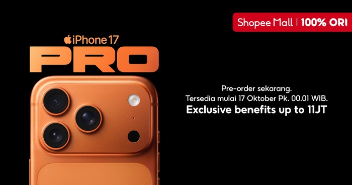 Pre-Order iPhone 17 Series di Shopee