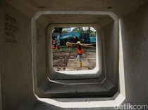 Proyek Taman Bendera Pusaka di Jaksel Terus Dikebut