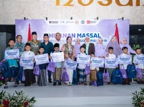 Video: Persaudaraan Istri Anggota DPR Gelar Sunatan Massal, Puan-Dasco Hadir