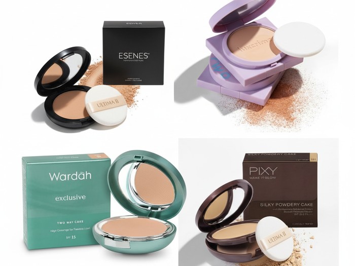 Rekomendasi Bedak Padat untuk Usia 40 Tahun ke Atas