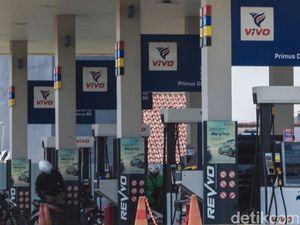 Stok di Shell-Vivo Habis Total, Bensin di SPBU Swasta Kosong Semua