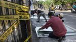 Suasana Terkini Pascaledakan Gedung Farmasi di Pondok Aren Tangsel