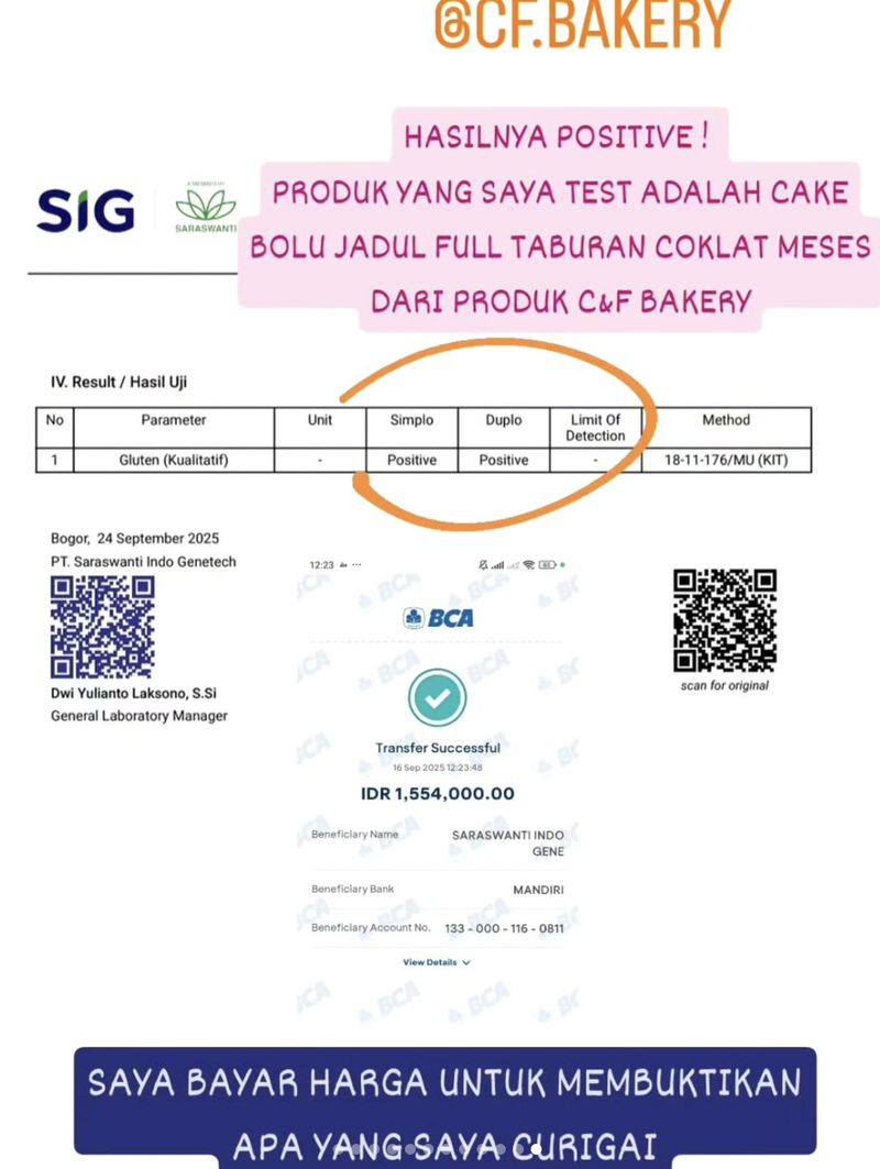 Tak Hanya Kisruh Klaim Gluten Free, Bakery Ini Kemas Ulang Produk Populer