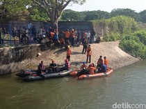 Kakek di Makassar Tewas Tenggelam Saat Selamatkan Cucu Terseret Arus Sungai