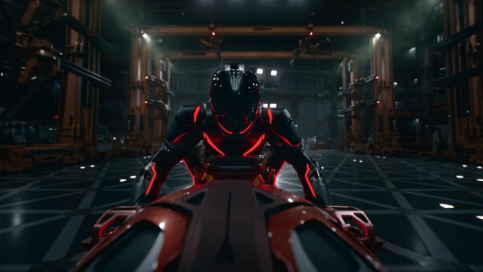 Tron: Ares Cuplikan adegan dalam film Tron: Ares (2025).