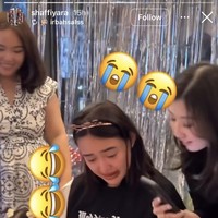 Seperti biasa, Amanda selalu mengeluarkan tingkah kocaknya yang lucu dan membuat para sahabatnya terhibur, membuat suasana jadi lebih seru dan hidup. Foto: Instagram