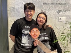 7 Foto Kejutan Bridal Shower Amanda Manopo, Pasrah Wajah Didandani