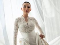 Visual Amanda Manopo Jadi Pengantin Kenny Austin
