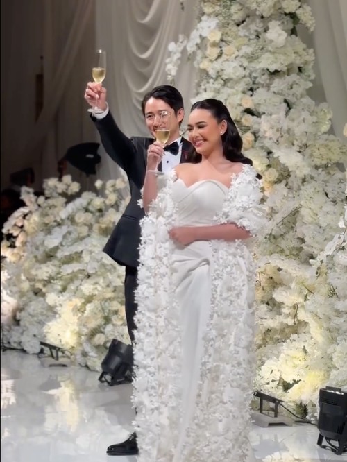 Resepsi pernikahan Amanda Manopo dan Kenny Austin