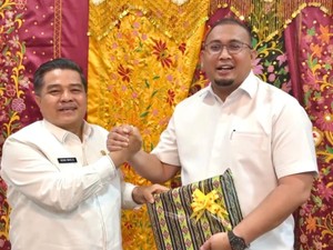 Andre Rosiade-Bupati Agam Sepakat Perjuangkan Proyek Underpass Padang Luar