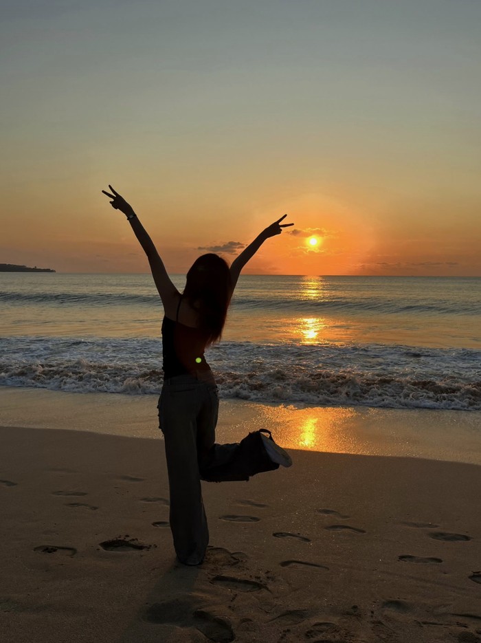 Carmen Carmen Hearts2Hearts mudik ke Bali.