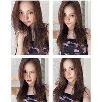 Penggemar akhirnya membandingkan foto selfie Carmen Hearts2Hearts sebelum dan sesudah debut. Meski sama-sama diambil di Bali, Carmen Hearts2Hearts terlihat semakin putih dan charming bak beda orang. Foto: dok. Weverse Carmen Hearts2Hearts