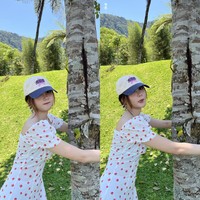 Ini adalah kali pertama Carmen Hearts2Hearts pulang kampung ke Bali setelah debut sebagai idol KPop. Ia dapat menghabiskan waktu bersama keluarganya di Indonesia karena libur panjang Chuseok di Korea Selatan. Foto: dok. Weverse Carmen Hearts2Hearts