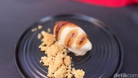 Kolaborasi dua chef ternama ini juga dapat dirasakan lewat sajian minuman dan dessert. Ada Saraba Cingke dan Nanas Sorbet yang sama-sama menghasilkan sensasi unik. Foto: Yenny Mustika Sari/detikcom