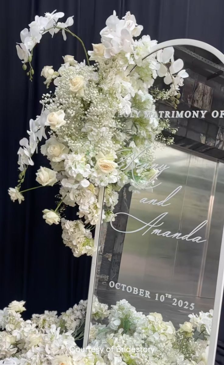 Dekorasi pernikahan Amanda Manopo