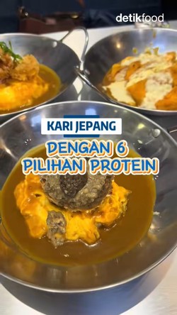 Video Umami! Katsu dan Beef Hamburg Pakai Kari Jepang di Blok M