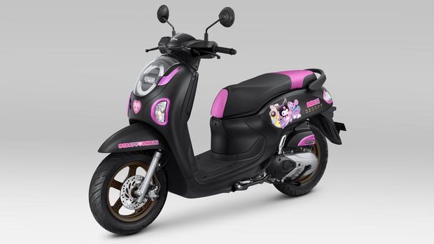 Honda Scoopy Kuromi Limited Editon