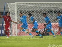 Indonesia Vs India: Garuda Muda Kalah 1-2 di Laga Uji Coba