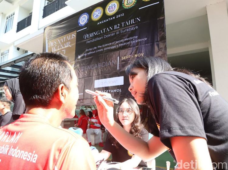 Kejati Jatim Gelar Pemeriksaan Kesehatan Bareng FK Unair