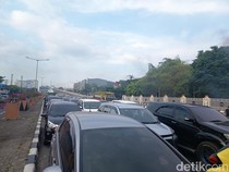 Lalin di Jalan AP Pettarani Makassar Macet Parah Sore Ini Imbas Demo