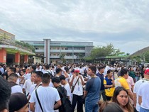 Kepanikan Warga Filipina Diguncang Gempa M 7,4