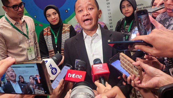 Menteri BUMN Bahlil Lahadalia.