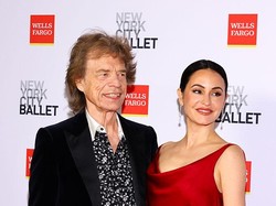 Foto: Mick Jagger yang Kini 82 Tahun Pamer Kemesraan dengan Tunangan 38 Tahun