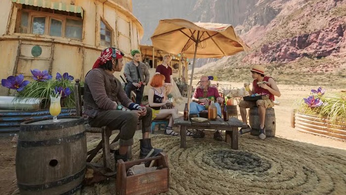 One Piece Cuplikan adegan dalam serial live-action One Piece Season 2.