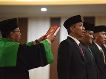 Wali Kota Kediri Lantik M. Ferry Djatmiko sebagai Penjabat Sekda