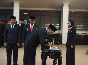Wali Kota Kediri Vinanda Lantik Penjabat Sekda Kota Kediri