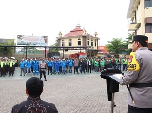 Gelar Apel Kamtibmas, Polres Pelabuhan Tanjung Priok Ajak Warga Jaga Jakarta