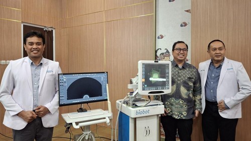 RSUP Prof Ngoerah, Denpasar, Bali, memperkenalkan MRI-Targeted Fusion Biopsy, alat teknologi terbaru untuk mendeteksi kanker prostat, Jumat (10/10/2025). (Fabiola Dianira/detikBali)